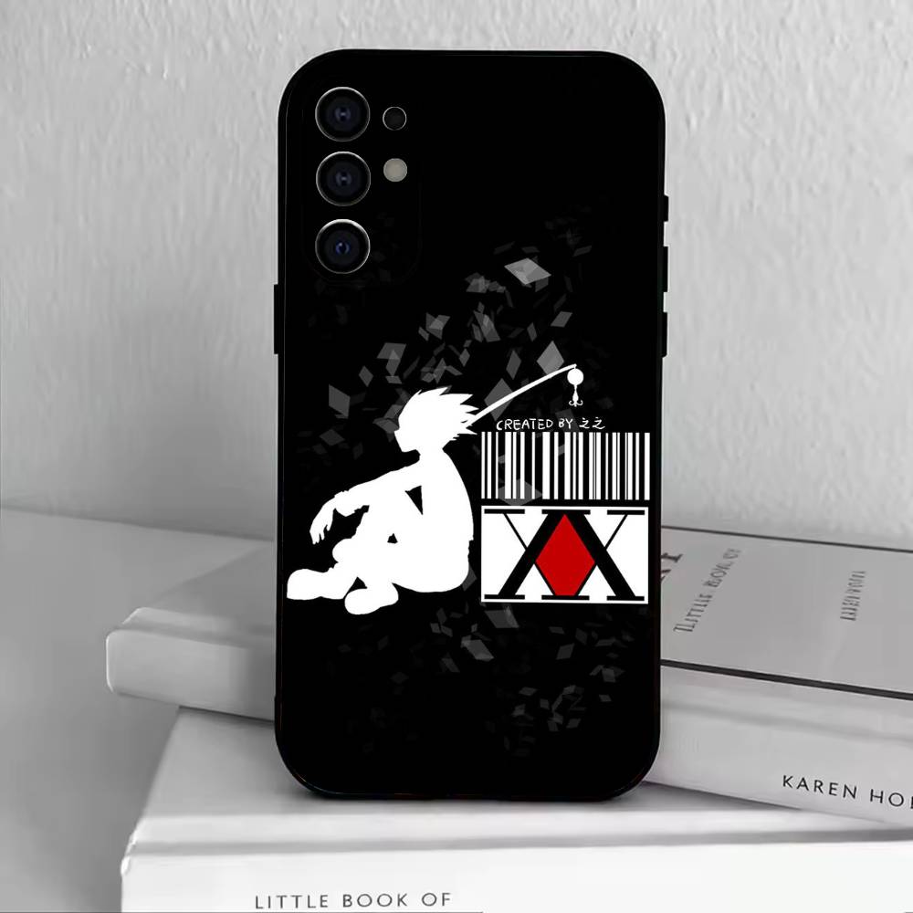 Чехол для телефона HxH Hunter X License Черный Силиконовый Мягкий Для Samsung S25,S24,S21,S22,S23,S30,Ultra,S20,Plus,Fe,Lite