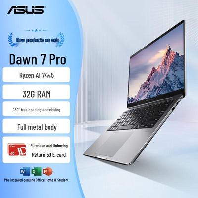 Asus Dawn 7 Pro 14" ИИ-ноутбук для бизнеса (Китайская версия)