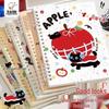 Kaba Bear Чернильные брызги A5/B5 Удобный для студентов Съемный спиральный блокнот в линейку с мультяшным дизайном