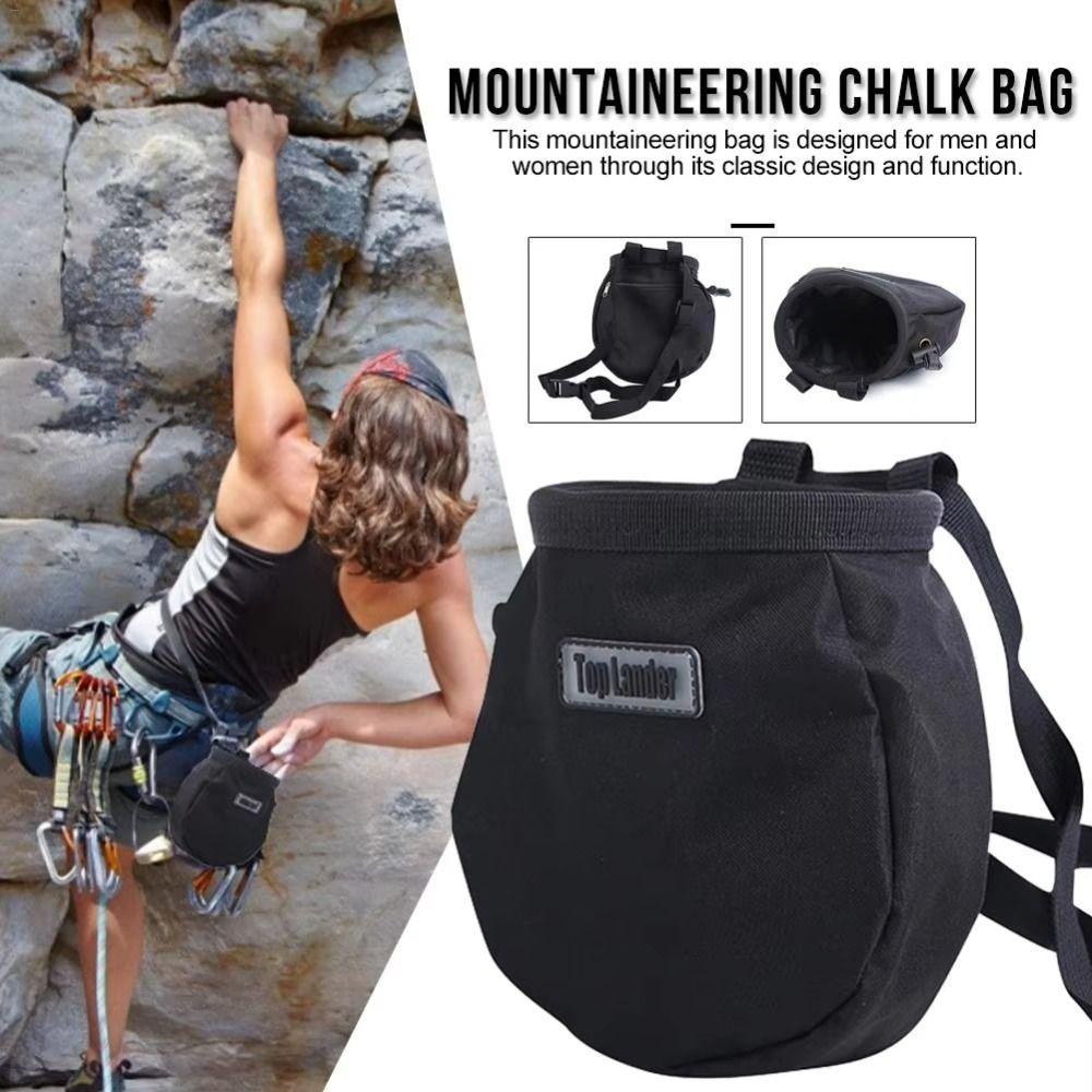 Oxford Cloth Magnesium Powder Bag Storage Pocket Bouldering Magnesia Sack  Weight Lifting