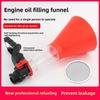 Wanjia Multifunctional Car Engine Oil and Gasoline Funnel
