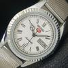 ЯПОНСКИЕ ВИНТАЖНЫЕ ОТРЕМОНТИРОВАННЫЕ МУЖСКИЕ АВТОМАТИЧЕСКИЕ ЧАСЫ SEIKO 5 С РИМСКИМИ ЦИФРАМИ a442051-a