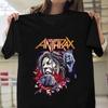 Футболка Anthrax для фанатов, хлопок, все размеры, унисекс, черная