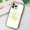 Милый рисунок для iPhone 17 Air 16 15 14 13 12 11 Pro Черный Мягкий Чехол для Телефона