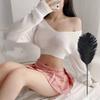 Плеть-дразнилка с перьями BDSM с черными перьями Мягкий чувственный щекотун для прелюдии и ролевых игр пар Легкая незаметная игрушка для взрослых для интимных игр и