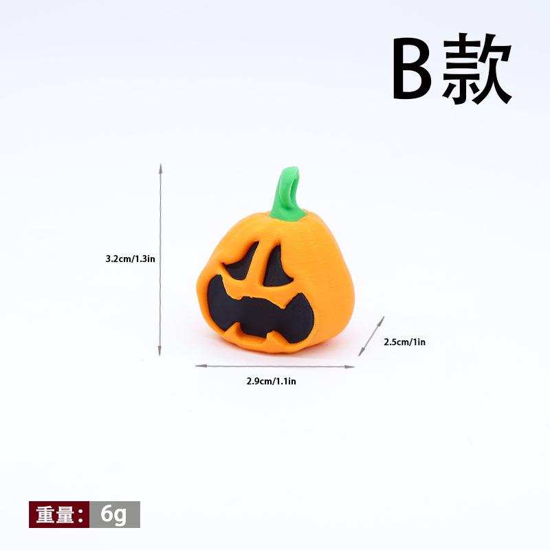 New Halloween Pumpkin Ghost Ornament DIY Ornament Accessories Mini Micro Landscape Ornament