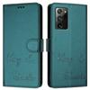 Flip Leather Wallet Book Case For Samsung Galaxy Note 20 10 9 8 S25 Ultra S24 Ultra S25 S24 Card Holder Protective Phone Cover