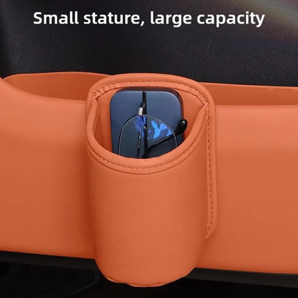 Подстаканник для автомобиля из ПУ кожи, многофункциональные сумки для хранения стаканов для воды, аксессуары для интерьера автомобиля