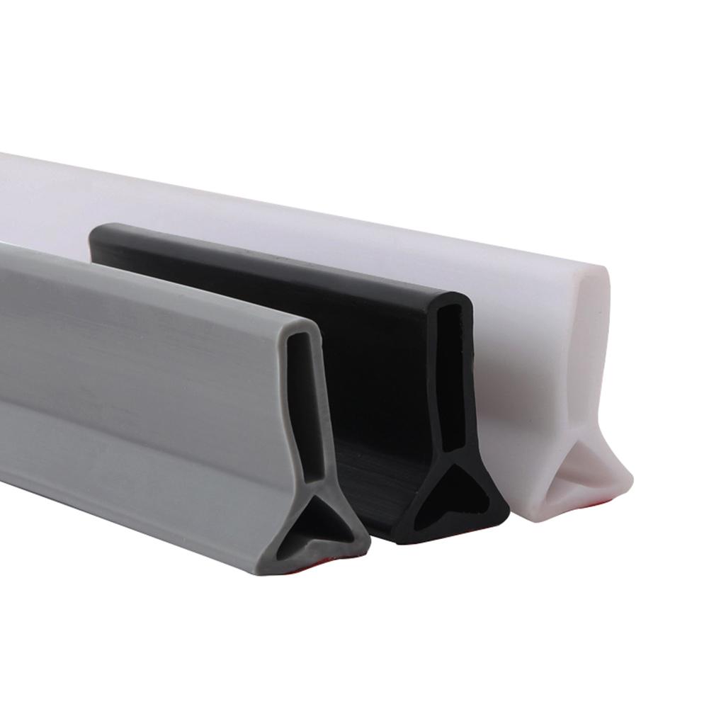 Силиконовый фиксатор для воды в ванной комнате, самоклеящаяся полоска для удержания воды, гибкая дверь в ванную, стиральная машина, душевая кабина, барьер