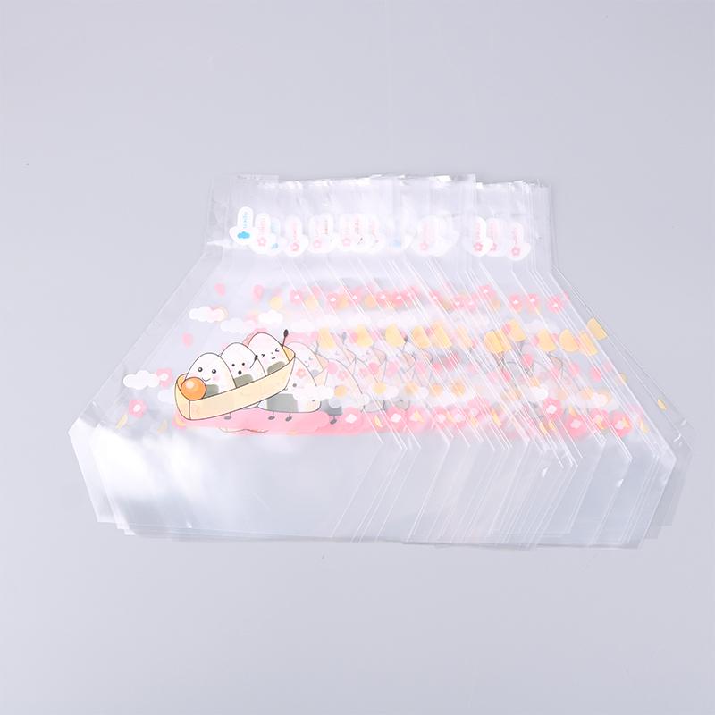 50 шт. милый мультфильм для треугольных рисовых шариков, упаковочная сумка, нори онигири, сумка для суши, форма для приготовления суши, аксессуары для бенто