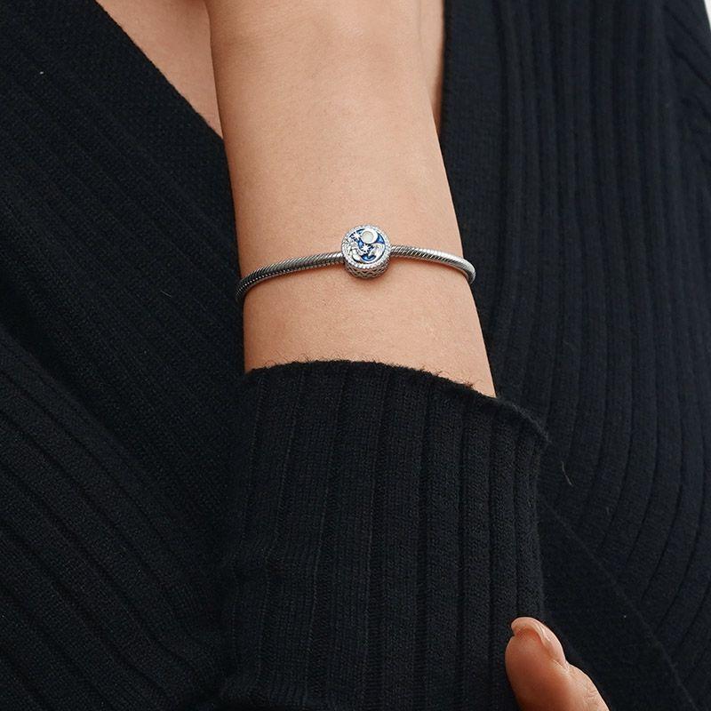 Новые Шармы Серии Океан Русалка Дельфин Парусник Бусина Подходят к Оригинальному Браслету Coppereuropeans Женские Украшения Подарок