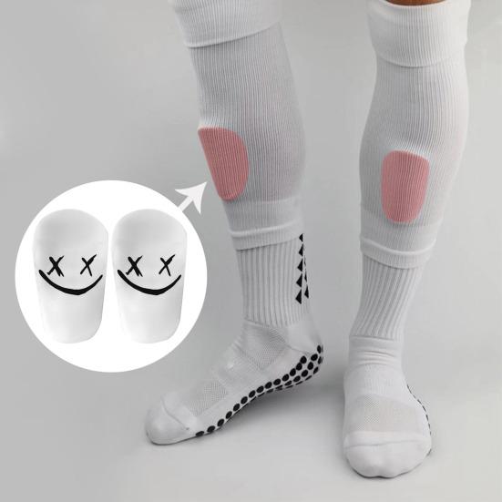 Мини-щитки для голени для футбола, амортизирующие щитки EVA для предотвращения столкновений, защита голени для футбольных тренировок, соревнований