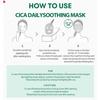 VT CICA Daily Soothing Mask 30 шт. Тканевая маска, Уход от прыщей ( Ежедневное успокаивающее / жизненно важное значение / коллаген / Reti-A