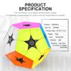 MoYu Cubing Classroom Meilong 2x2 KIBIMINX Волшебный куб без наклеек, 12 сторон, додекаэдр 2x2x2, профессиональные развивающие игрушки