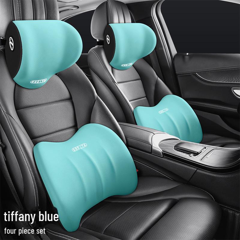 Подголовник автомобиля с эффектом памяти, поясничная поддержка, подушка для шеи - Автотовары