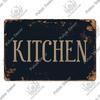 Decor Kitchen Retro Tin Sign Plaque Metal Vintage Iron Painting Wall Art Posters for House Home Dinning Room Decoration