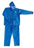 CAPTAIN STAG Rain Suit Rain Wear Top and Bottom Set CS Rain Suit LL Size Blue Durable/Waterproof UX-2612