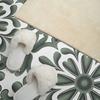 Decorative Self-Adhesive Vinyl Panel - For Hallway 120x60 cm Plant Pattern in a Circle