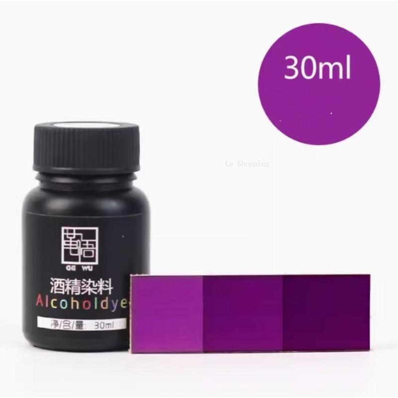 30 мл Кожаный спиртовой краситель, содержащий золотой пигмент сплошного цвета, ручной работы, DIY, растительного дубления, для сумок, одежды, тинта, пигмент для кожаного искусства