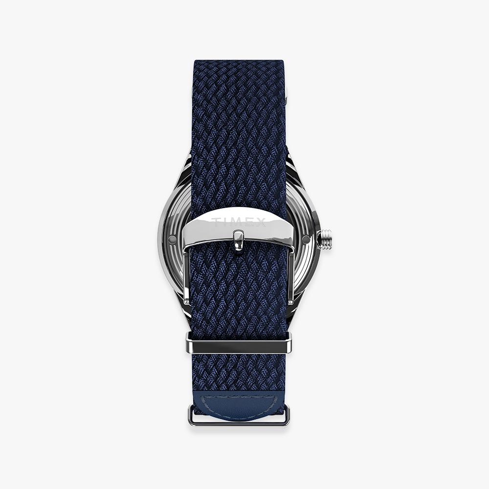 [Timex] Marlin Jet Automatic Hesalite Classic Navy Wristwatch 38mm TW2Y24500