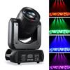 100W LED Lyre Beam Moving Head Light | Sound Activated & DMX Control, Includes Flight Case for DJ/Disco/Wedding/Bar Stages