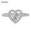 Классическое кольцо Lindon из медного сплава с цирконием, женские ювелирные изделия, свадебный подарок для вечеринки