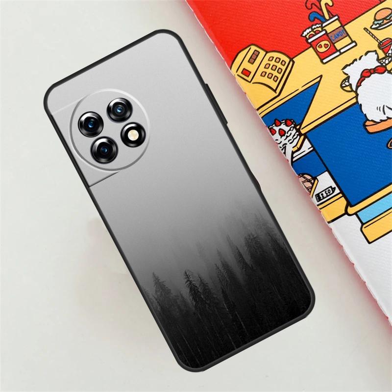 Чехол с узором «Лесное облако» для OnePlus 12R 12 11 10 9 Pro 10R 9R 8T 10T Nord 3 2 CE 4 Lite N10 N20 N30 Задняя крышка