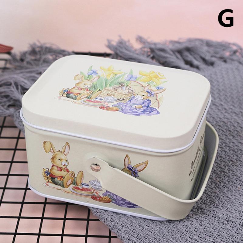 1 шт. Винтажный маленький чемодан для хранения жестяная металлическая коробка для конфет подарочная коробка подарочная коробка для печенья