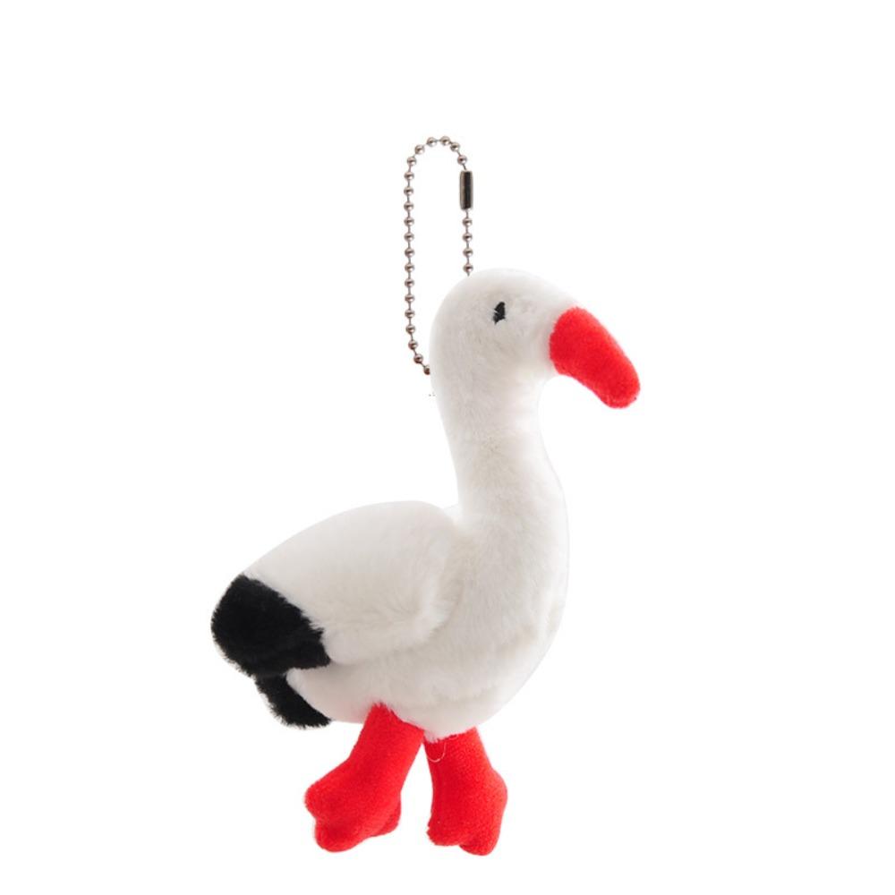 Toucan Doll Bird Doll Keychain Stuffed Animal Swan Stuffed Doll Pelican Plush Keyring  Bag Pendant