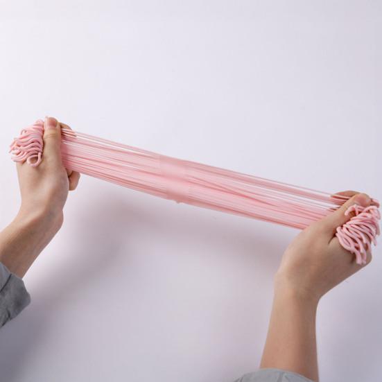 2 шт. Игрушка-антистресс в виде лапши, мягкая эластичная веревка из ТПР, непоседа, для детей, подростков, взрослых, портативная, для декомпрессии, имитация спагетти, тянущаяся сенсорная игрушка