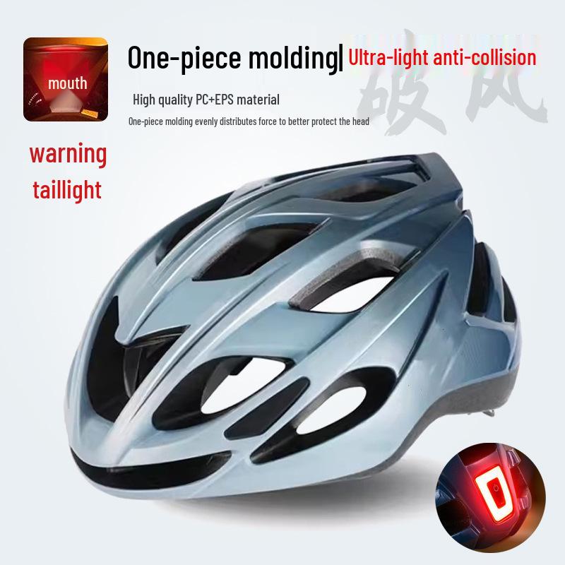 Взрослый велосипедный шлем с задним фонарем – Регулируемый шлем для шоссейного велосипеда для мужчин и женщин