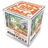 Haksan Культурная история Красные крыши и Цветочная прогулка Мини кубик-пазл, Корейские популярные пазлы