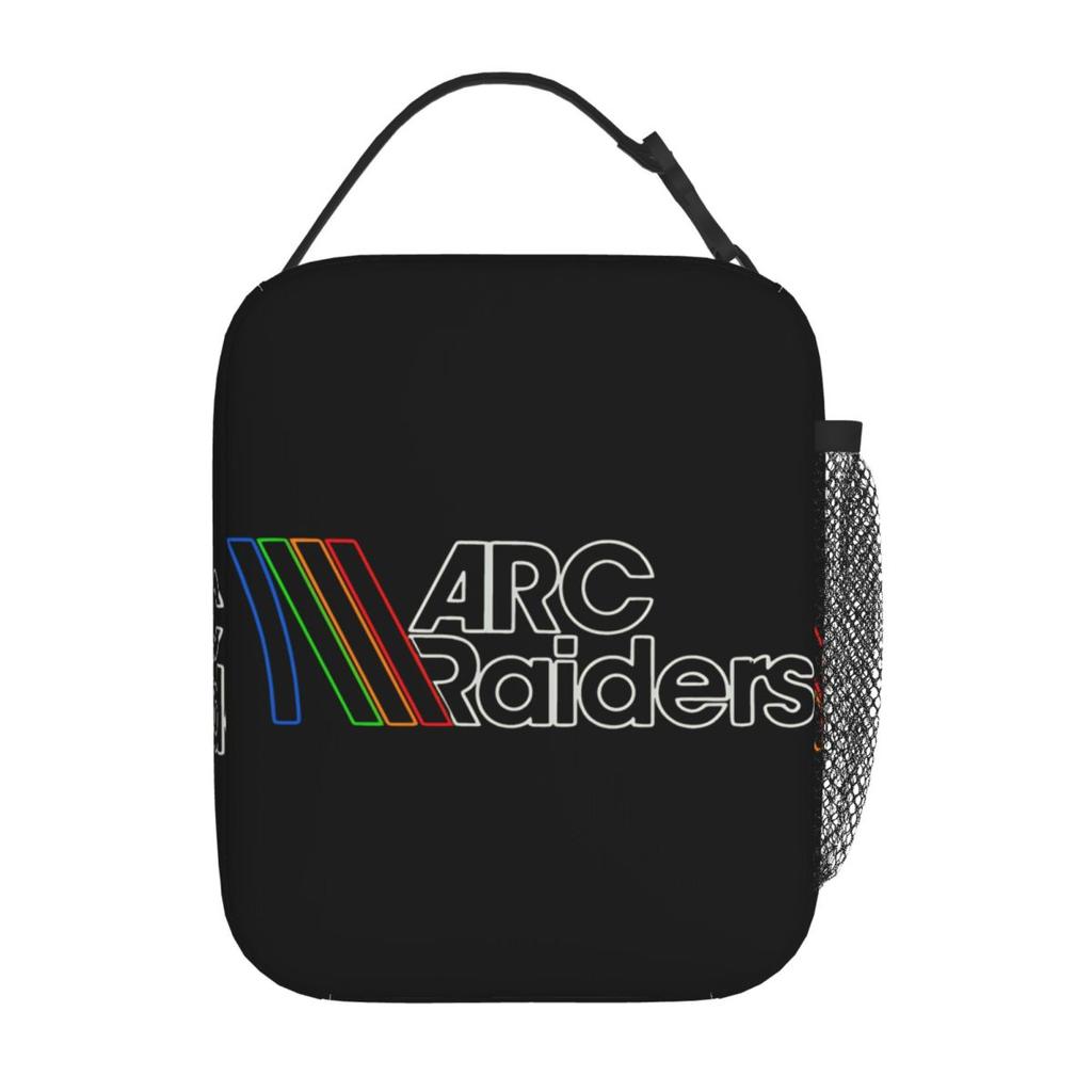 Изолированные сумки-ланчбоксы для видеоигры Arc Raiders для мужчин и женщин, контейнер для хранения еды, многоразовый термосумка-холодильник, ланч-боксы для школы, офиса