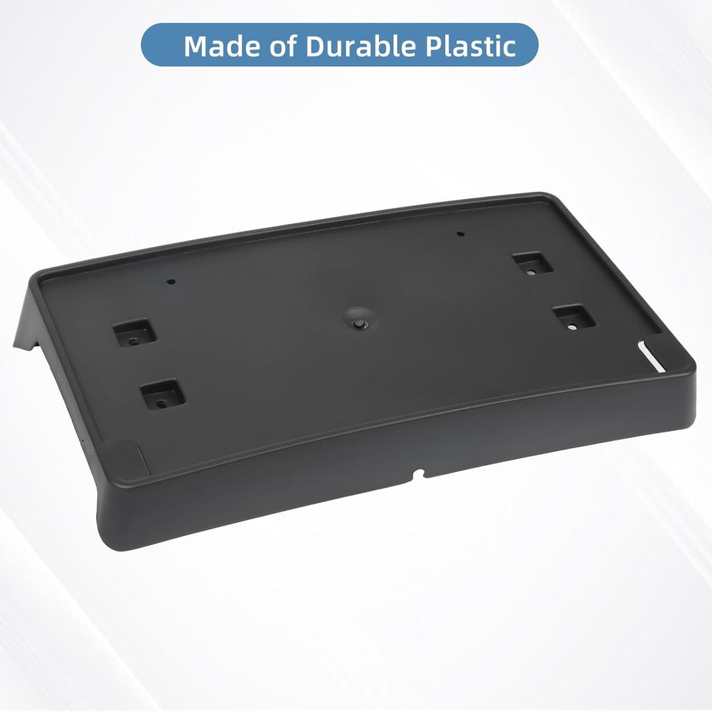 Replacement For Front Bumper License Plate Frame Bracket 2018-2024 Jeep Wrangler JL Gladiator JT ONLY For Plastic Bumper 68293738AA CH1068167