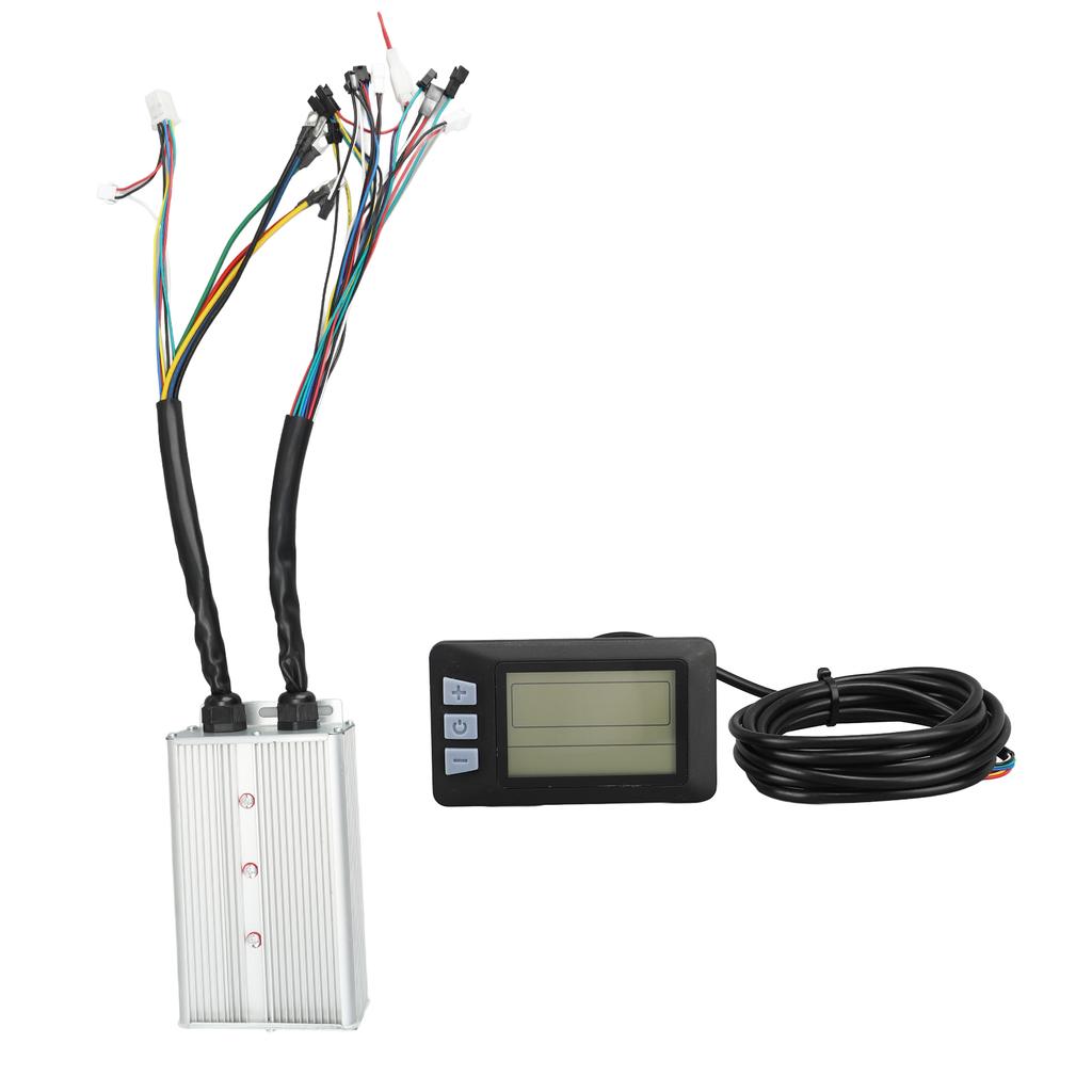 48V 60V 1500W Motor Controller Waterproof LCD Display DIY Electric Bike Controller Kit for Scooters Folding Bikes