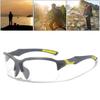 Бифокальные поляризованные солнцезащитные очки для велоспорта с защитой от ультрафиолета, антибликовым покрытием, устойчивым к царапинам, регулируемыми дужками, защитным шнуром, очками для занятий спортом на открытом воздухе