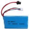 HS 18650 7,4 В 1800 мАч 10C 2S Lipo Батарея JST/SM Plug для 18301/18302 18311/18312 Радиоуправляемого автомобиля