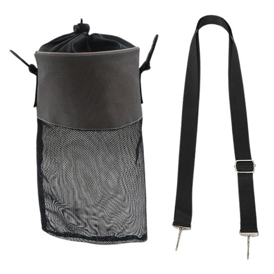 Сетчатый держатель для мешка с прищепками с затягивающимся шнурком, дышащий, влагостойкий, органайзер для хранения прищепок большой вместимости