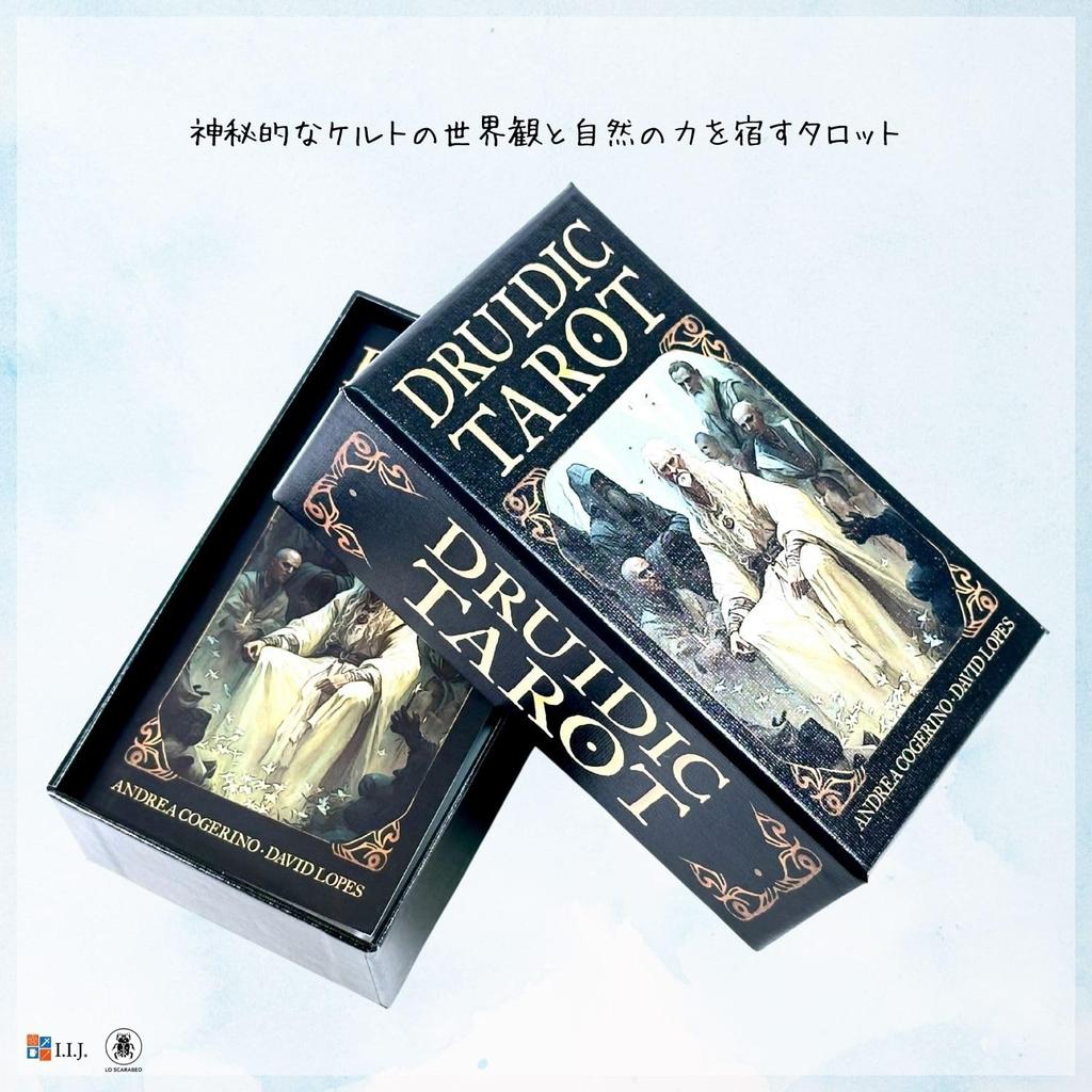 Tarot Cards 78 Pieces Celtic Pagan Tarot Fortune Telling Japanese Instruction Manual Included I.I.J [Druidic Tarot] [Genuine Product]