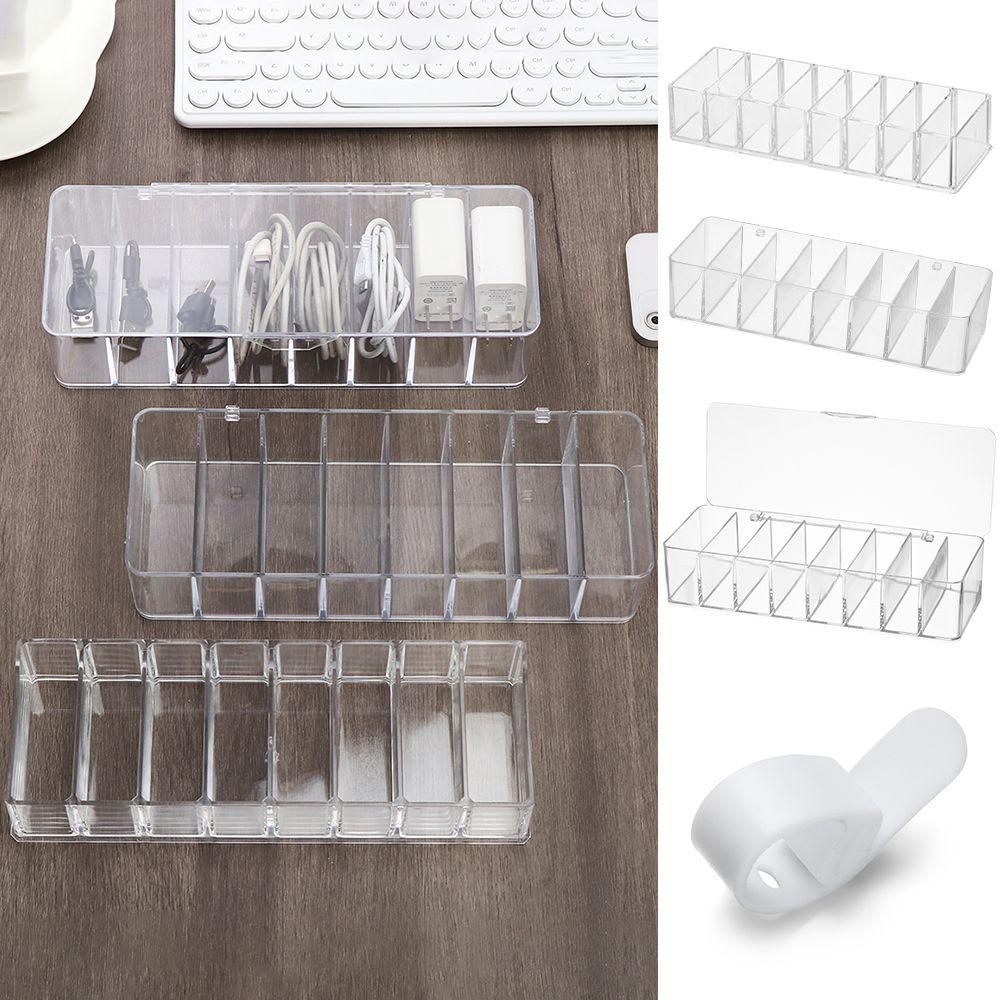 Power Dustproof Cover Data Storage Box Desktop Cable