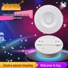 Ceiling-Mounted Multi-Sensor Housing: Smoke, Humidity, Temperature, Dust, CO2 Sensors.