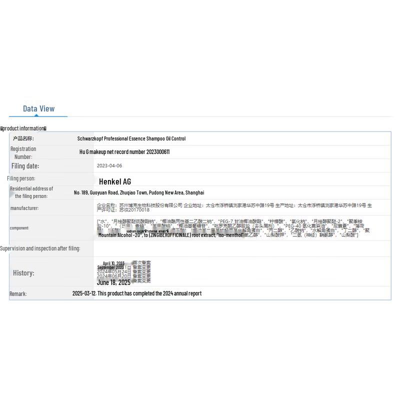 Schwarzkopf Ginger Essence Shampoo