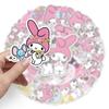 50 граффити-стикеров Sanrio My Melody для блокнотов, самокатов и телефонов
