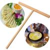 Кухонные инструменты для выпечки DIY Инструмент для теста Профессиональный аппарат для блинов Тесто для оладий Деревянная палочка для протирки Специальное кухонное снабжение для ресторанов LS