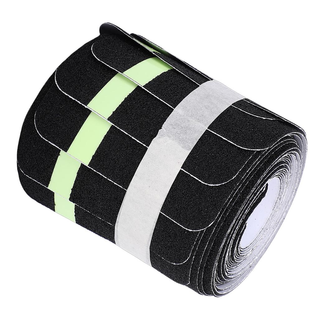 10pcs Anti Slip Traction Treads with Glow in Dark Stripe Outdoor Non Skid Tape High Traction Friction Abrasive Adhesive