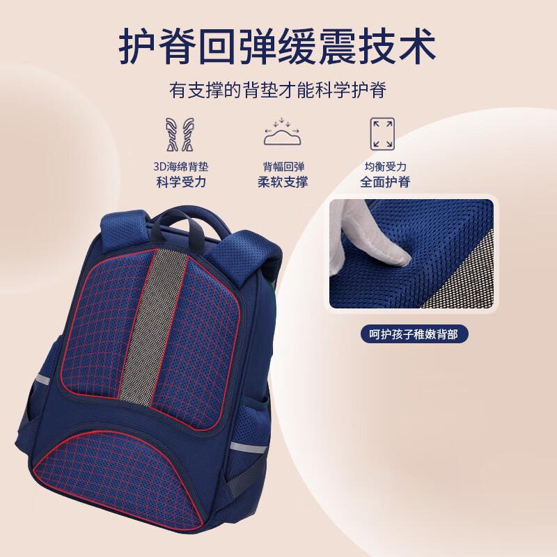 COOLBABY Schoolbag for Primary School Students, Children's Backpack with Spine Protection, Weight Reduction