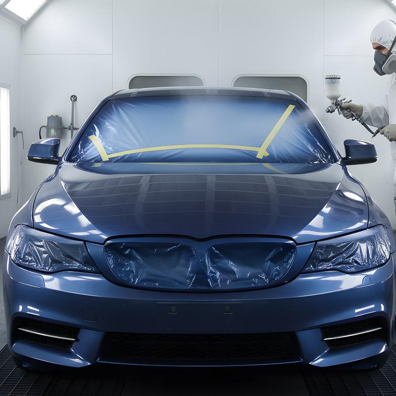 Защитная пленка для покраски автомобиля Защитная пленка для покраски автомобиля Пластиковая ткань Остаточная краска Пыль Пластиковая защитная ткань Наклейки