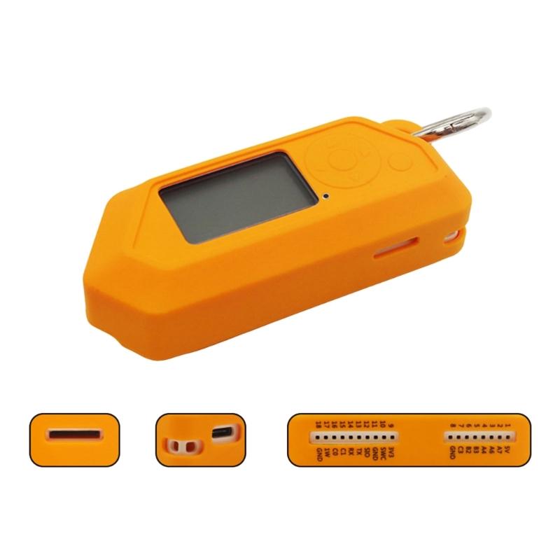 Силиконовый защитный чехол для электронного питомца Электронный питомец Полная защита Мягкая накладка на кожу с портативным крючком