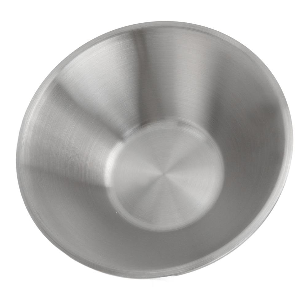 Double Layer Rice Bowl Rustless Steel Shaved Ice Bowl Multi purpose Noodle Bowl Home Meal