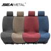 1PC Flax Car Seat Cover Breathable Linen Front Seat Cushion Auto Chair Pad 4 Seasons Universal
